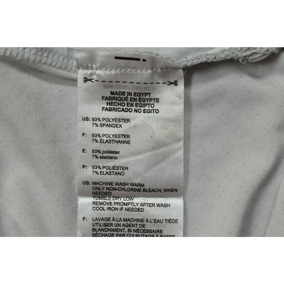 Adidas Golf Men's Polo Shirt Gray Polka Dot Short Sleeve Size L Polyester - Picture 2 of 8